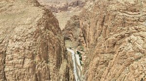 Vue aérienne des gorges de Toudra – Tinghir - Maroc