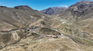 Vue aérienne de Tizi n’Tichka – Haut Atlas