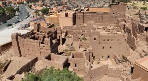 Kasbah de Taourirt – Vue aérienne du patrimoine historique de Ouarzazate